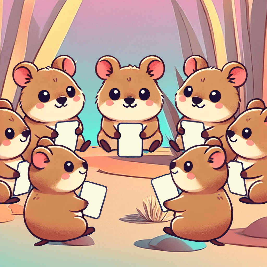 Real-time voting illustration